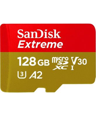 SanDisk Extreme MicroSDXC 128GB 190MB/s Memory Card