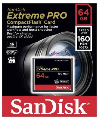 Sandisk Extreme Pro CF 64GB 160MB/s