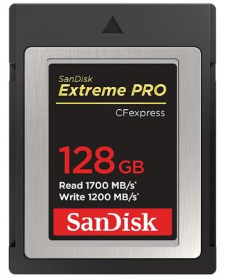 SanDisk Extreme Pro CFexpress Card Type B 128G 1700MB/s r 1200MB/S W
