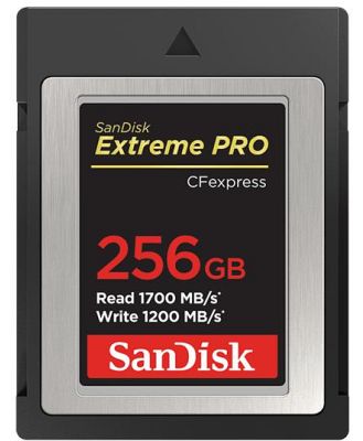 SanDisk Extreme Pro CFexpress Card Type B 256G 1700MB/s r 1200MB/S W