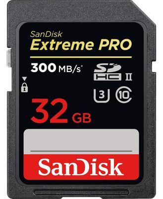 Sandisk Extreme Pro SDHC 32GB UHS-II 300MB/s