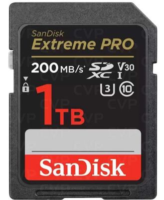 SanDisk Extreme PRO SDXC 1TB 200MB/s Memory Card