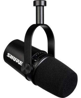 Shure MV7 - Podcast Microphone (Black)