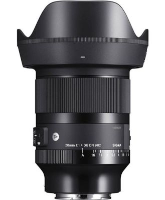 Sigma 20mm f/1.4 DG DN Art Lens - Sony E-Mount