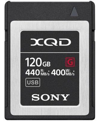 Sony 120GB XQD G Series F 400mb/s Write Speed