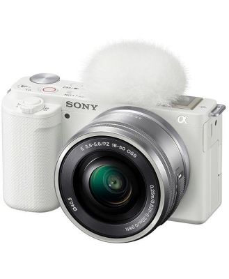 Sony ZV-E10 Body w/ 16-50mm White Kit