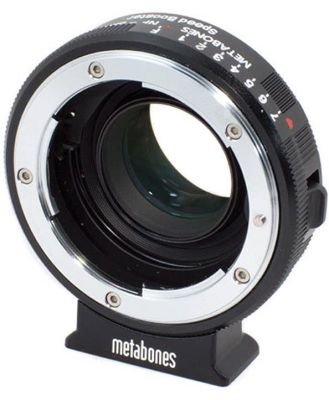 Speed Booster Adaptor - Nikon G to BMCC Micro 4/3 Metabones