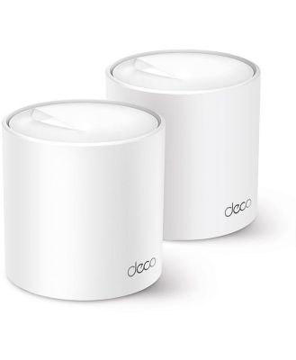 TP-Link Deco X50 AX3000 Whole Home Mesh Wi-Fi 6 System - 2 Pack