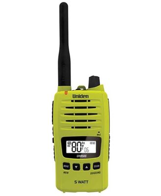 Uniden 5W UHF Waterproof CB Handheld Radio (Lime Green)