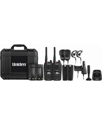 Uniden XTRAK 50 5W UHF Waterproof Smart UHF Handheld Radio (Twin Pack)