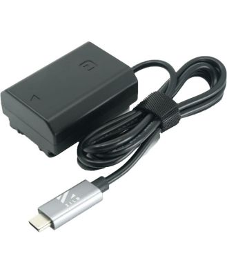 ZILR USB-C to Sony NP-FZ100 Dummy Battery Cable (EOL)