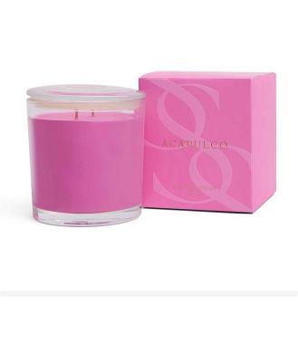 Guava & Strawberry Acapulco 2 Wick Scented Candle