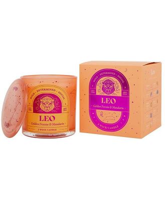 Leo Zodiac Candle - 2 Wick Scented Candle