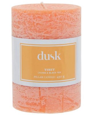 Lychee & Black Tea Tibet Scented Pillar Candle