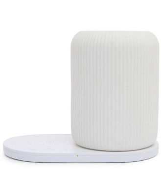 Nouveau White Wireless Phone Charger Plate MoodMist Diffuser