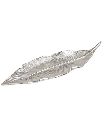 Silver Leaf Incense Holder