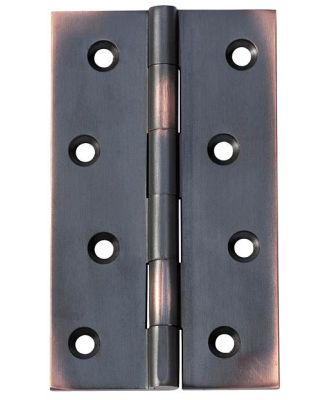 2572 Hinge Fixed Pin Antique Copper H100xW60mm