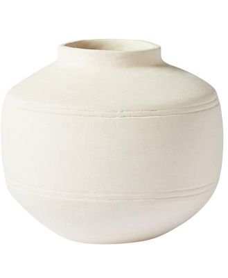 Amos Paper Mache Vase 18x21x21cm