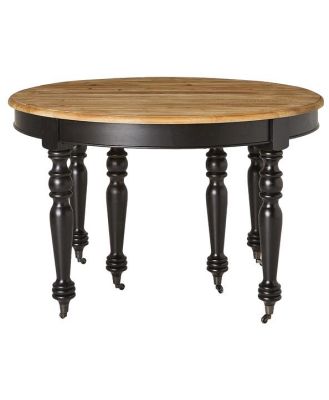 Annalise Extension Dining Table Black