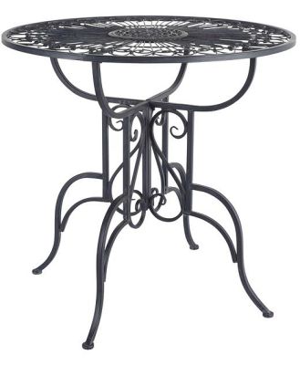 Arles Garden Table Black