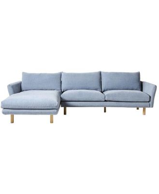 Austin 3 Seater Sofa with Left Hand Chaise Serenity Morning Sky