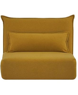 Bribie Single Sofa Bed Mustard