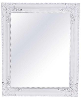 Delia Mirror Antique White 60x50cm