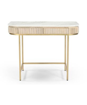 Deva Desk with Marble Top