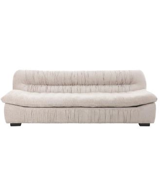 Emily 3 Seater Sofa Winter White Grid