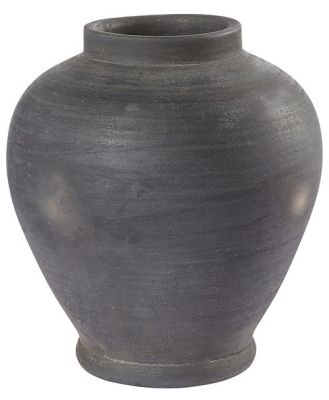 Eros Terracotta Black Pot Small 23x21.5x21.5cm