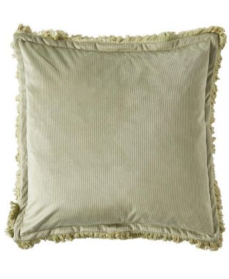 Fringed Sage Cushion 45x45cm