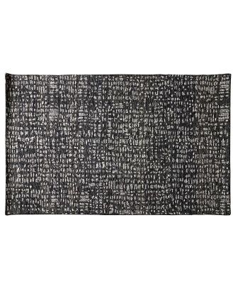 Hand Tufted Loop Pile Charcoal Woolen Rug 150x240cm