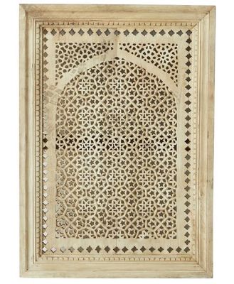 Kinsley Carved Square Wall Panel 76x6x106cm
