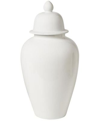 Kylix Ginger Jar White Gloss 63cm