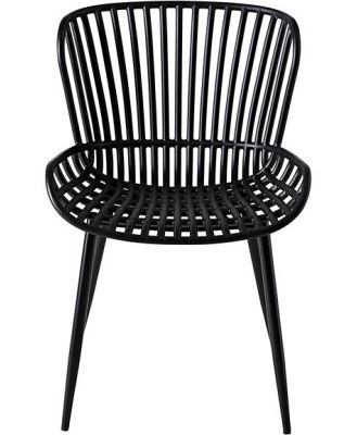 Lini Outdoor Dining Chair Black
