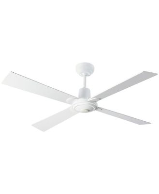 Mackay Indoor AC Ceiling Fan - White 122cm