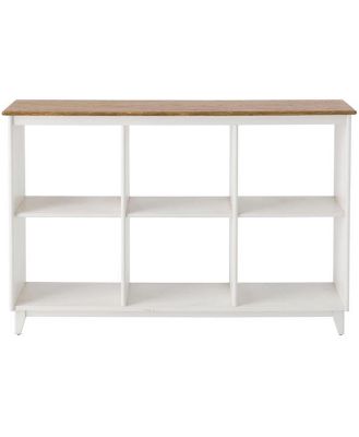 Maine Pigeon Hole Shelving 91 x 137 cm White