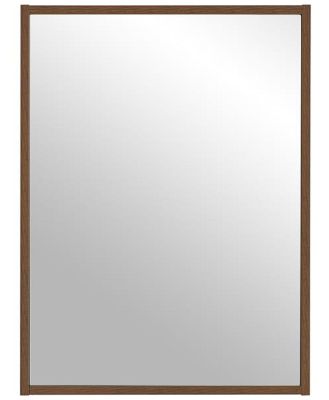 Milford Vanity Mirror Dark Oak 58cm