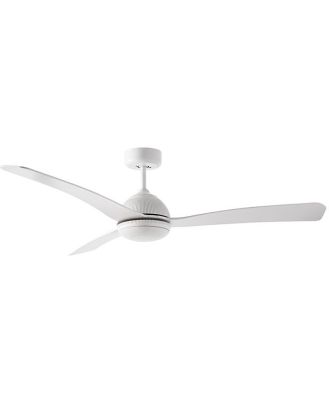 Moreton Indoor/Outdoor DC Ceiling Fan with Remote - White 132cm