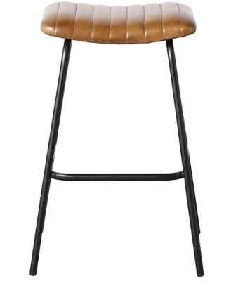 Norman Leather Bar Stool