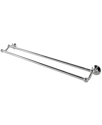 Oxford Double Towel Rail 900mm Chrome