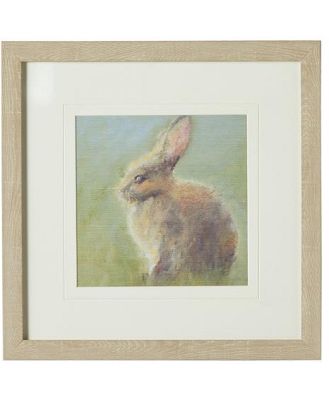 Rabbit I Framed Print 30x30cm