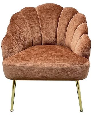 Shelly Occasional Chair Copper