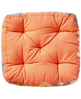 Stitch Floor Cushion Mandarin 45x45x10cm