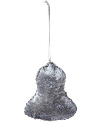 Velvet Bell Handwoven Ornament 10x8.5x3cm