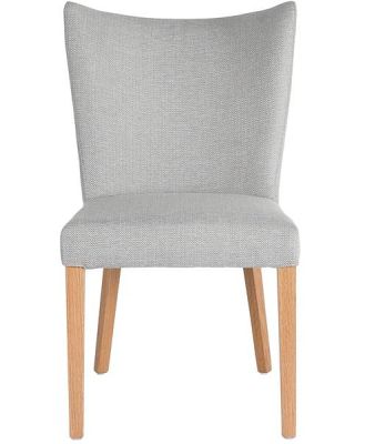 Conlen Dining Chair Grey & Natural Timber  -  Early Settler Furniture