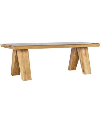 Maccelsfield Oak 240cm Dining Table  -  Early Settler Furniture