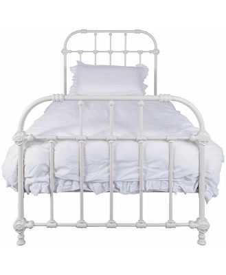 Manor King Single Bed White - Early Settler Furniture