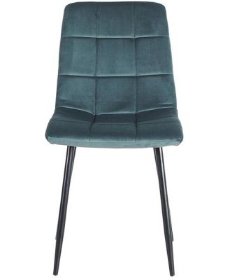 Max Velvet Dining Chair Ivy Teal  -  Early Settler Furniture