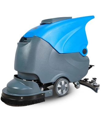 AUCH FSH18 Floor Scrubber & Dryer, 490mm, Battery Powered, Walk Behind, Multi-purpose Commercial Grade Machine